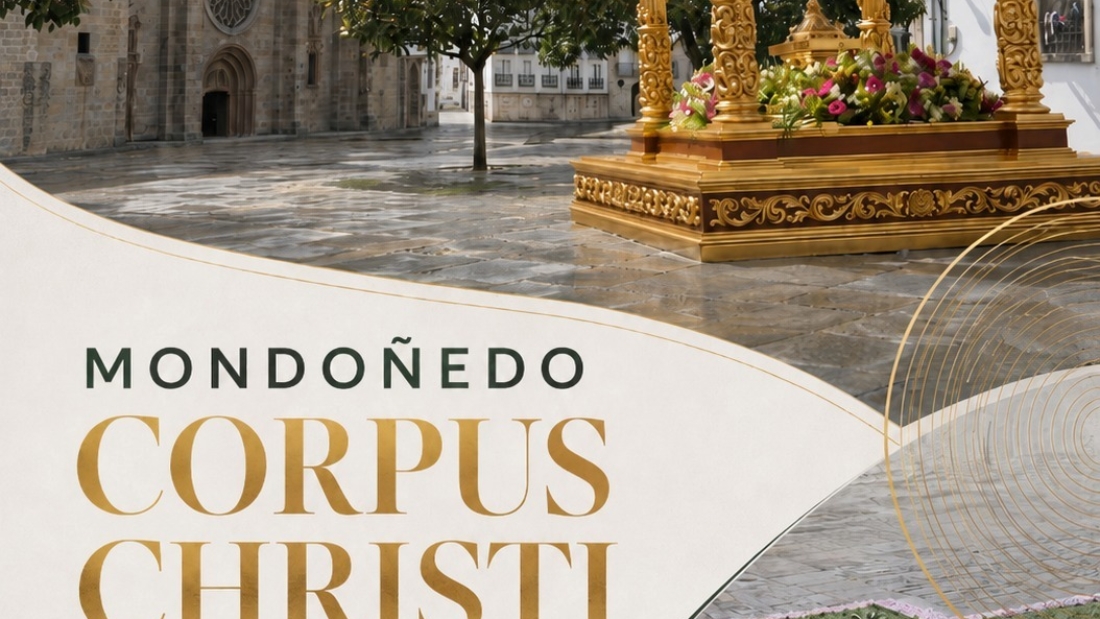 Cartel corpus Christi 2026 Mondoñedo